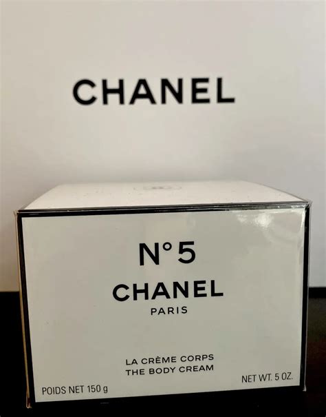 chanel n 5 la creme corps the body cream|chanel body cream 5 oz.